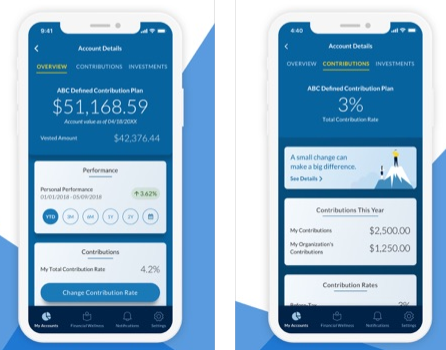 Prudential retirement mobile app